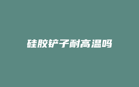 硅胶铲子耐高温吗